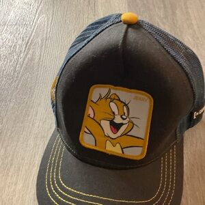 Caps lab Tom and Jerry Denim Cap with Yellow Accents